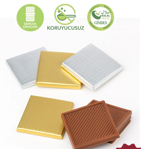 Milat Altın Sargılı Sütlü Madlen Çikolata 250 g