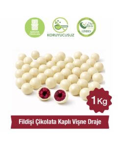 Milat Beyaz Çikolata Kaplı Vişne Draje