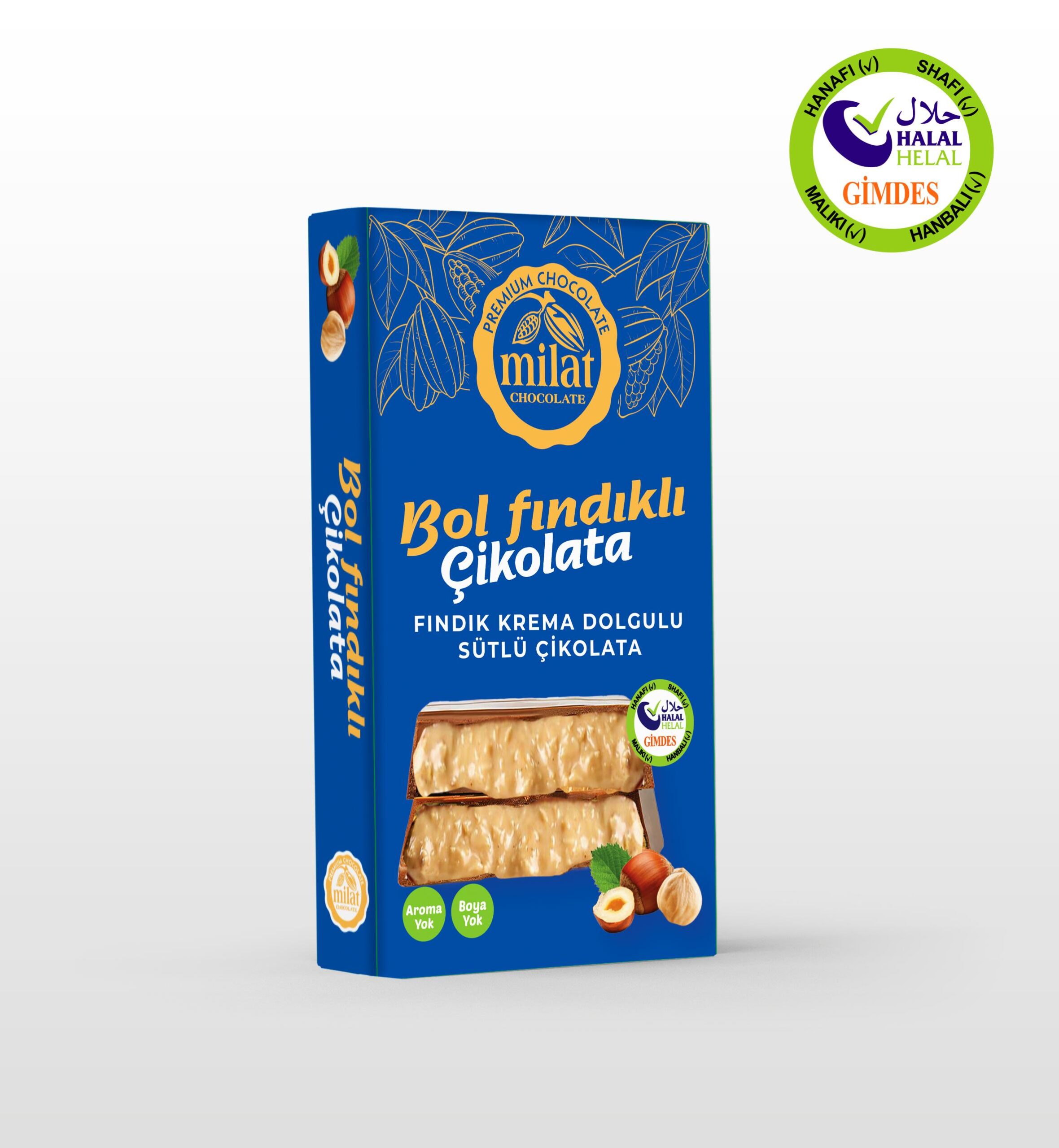 Milat Fındık Dolgulu Çikolata 60 g