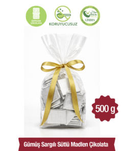 Milat Gümüş Sargılı Sütlü Madlen Çikolata 500 g