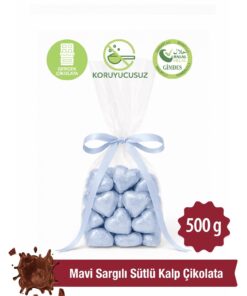 Milat Mavi Sargılı Special Sütlü Kalp Çikolata