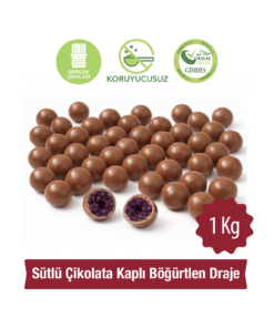 Milat Sütlü Çikolata Kaplı Böğürtlen Draje