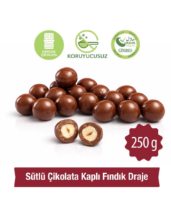 Milat Sütlü Çikolata Kaplı Fındık Draje