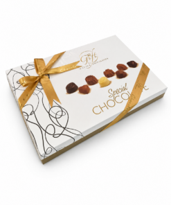Mygift Special Çikolata Bordo Çiçekli 240 g