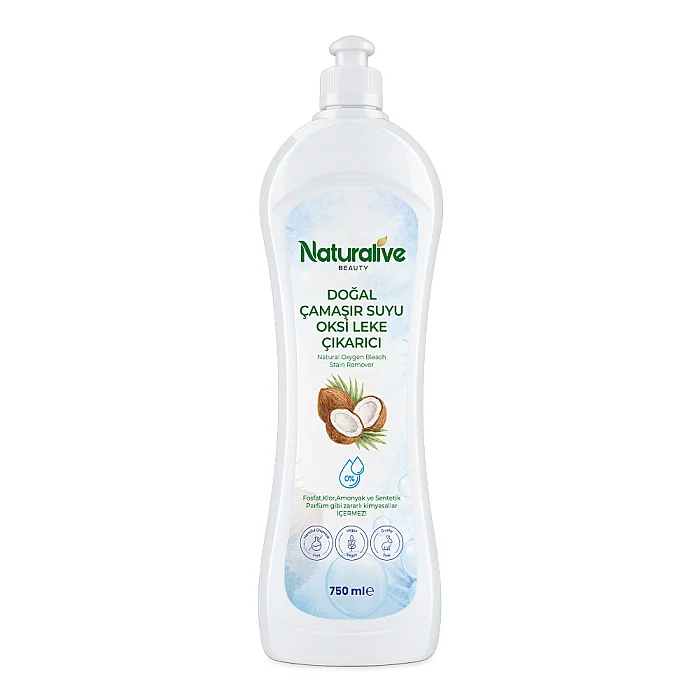 Naturalive Oksi Leke Çıkarıcı (Çamaşır Suyu Alternatifi) 750 mL