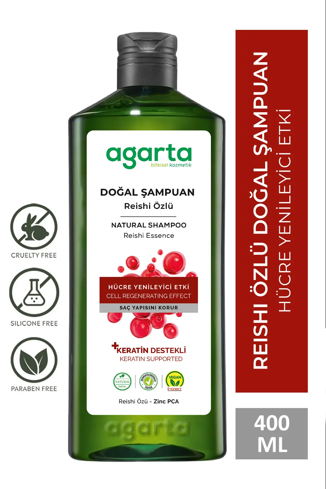 Agarta Reishi Özlü Şampuan 400 mL