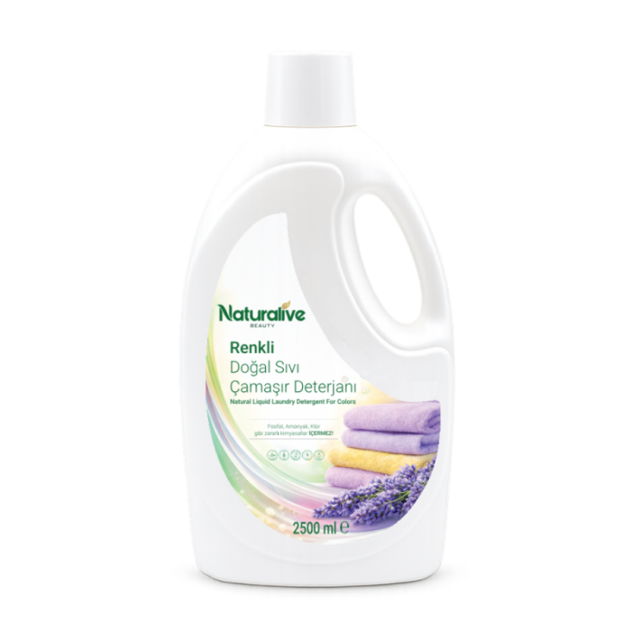 Naturalive Renkliler İçin Çamaşır Makinesi Deterjanı 2500 mL