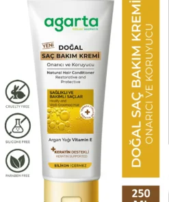 Agarta Doğal Güçlü Bakım Saç Güzelleştirici Krem 250 mL