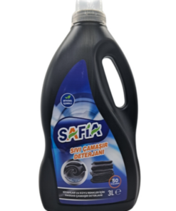 Safia Bitkisel Sıvı Çamaşır Makine Deterjanı Siyahlar 3 L