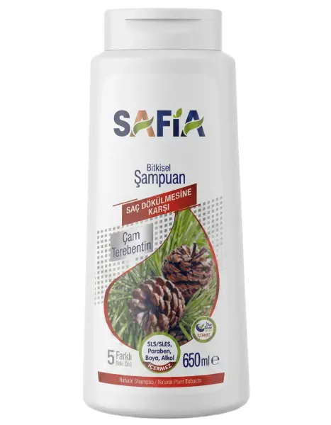 Safia Saç Dökülmesine Karşı Şampuan 650 mL