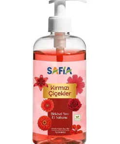 Safia Sıvı El Sabunu Kırmızı Çiçekler 750 mL
