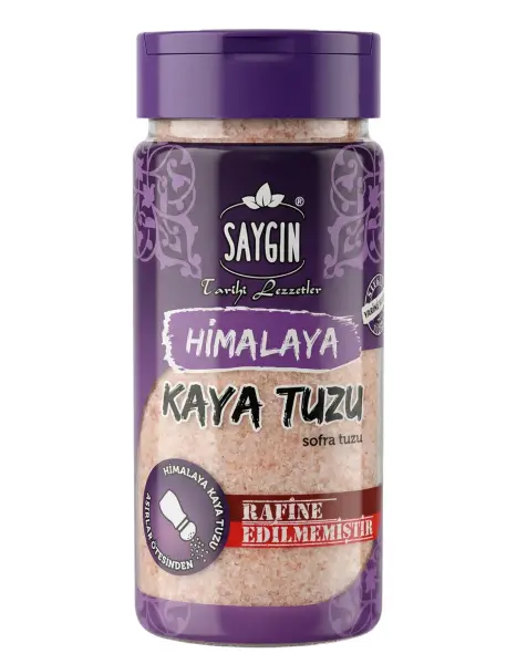 Saygın Himalaya Sofralık Tuzluklu Kaya Tuzu 250 g
