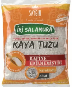 Saygın İri Salamura Doğal Kaya Tuzu 1500 g