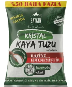 Saygın Kristal Sofra Kaya Tuzu 750 g