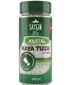 Saygın Kristal Sofralık Tuzluklu Kaya Tuzu 250 g