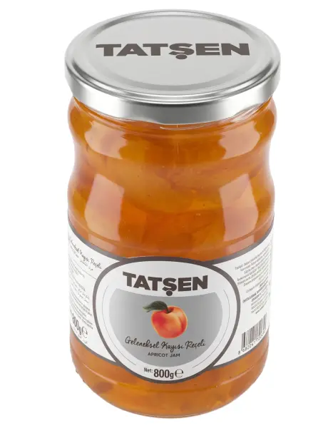 Tatşen Cam Reçel Kayısı 800 g