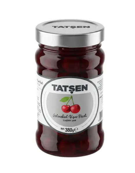 Tatşen Cam Reçel Vişne 380 g