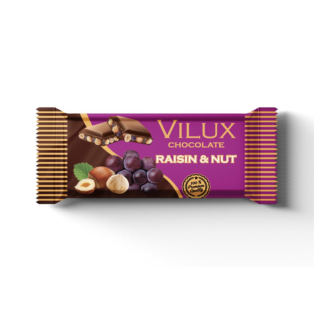 Milat Vilux Fındıklı Üzümlü Tablet Çikolata 70 g