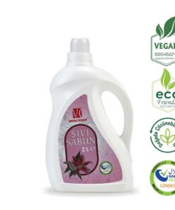 Worldchem Bitkisel Sıvı Sabun Çiçek Kokulu 2 L Vegan ve Helal ve Çevre Dostu