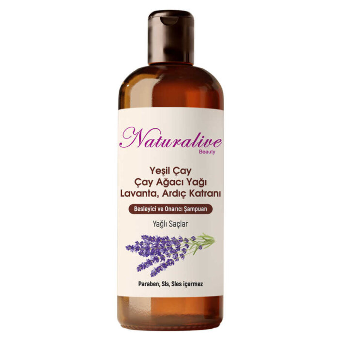 Naturalive Yağlı Saçlar İçin Şampuan 500 mL