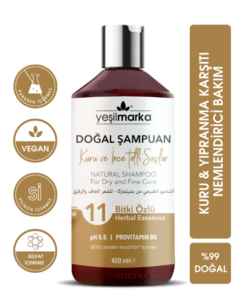 Yeşilmarka Doğal Şampuan - Kuru ve İnce Telli Saçlar