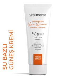 Yeşilmarka Su Bazlı Nemlendirici Güneş Kremi 50 Faktör (SPF) 50 mL
